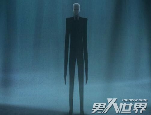 真实被拍到Slender Man