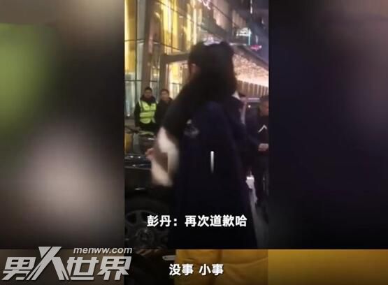 演员彭丹撞劳斯莱斯遭起诉