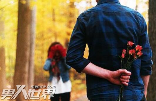 男人面对有感觉的女人
